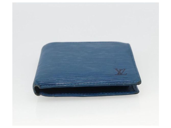 LOUIS VUITTON Portafoglio Monogram Epi 3 Set Blu LV Auth BA12004 Monogramma - vista 14