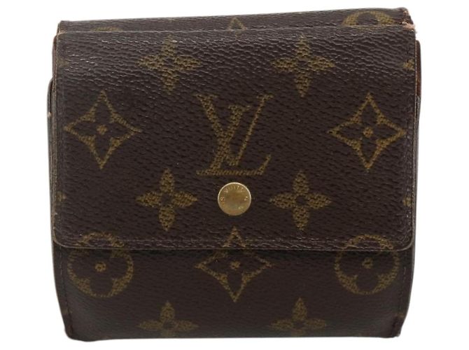 LOUIS VUITTON Portafoglio Monogram Epi 3 Set Blu LV Auth BA12004 Monogramma - vista 2