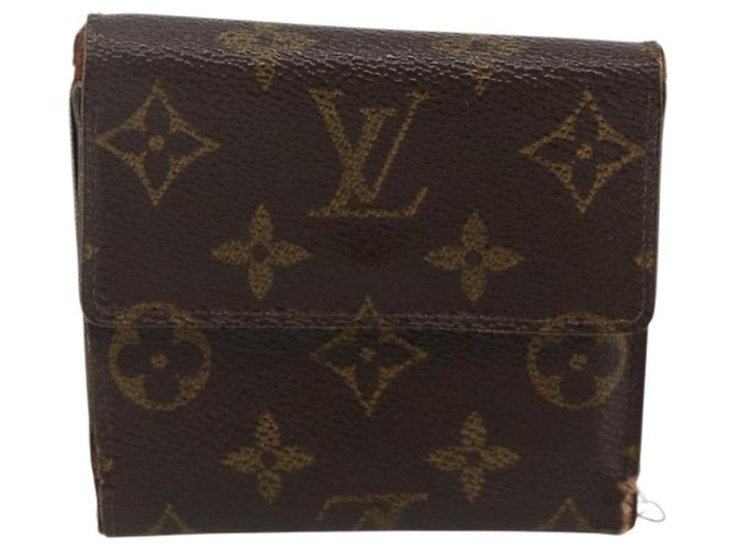 LOUIS VUITTON Portafoglio Monogram Epi 3 Set Blu LV Auth BA12004 Monogramma - vista 3
