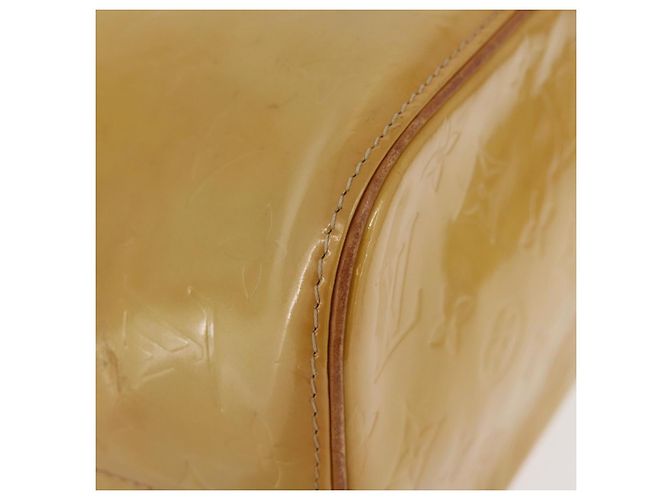 LOUIS VUITTON Handtasche Monogram Vernis Houston Beige M91004 LV Auth YKZ943 - Ansicht 15