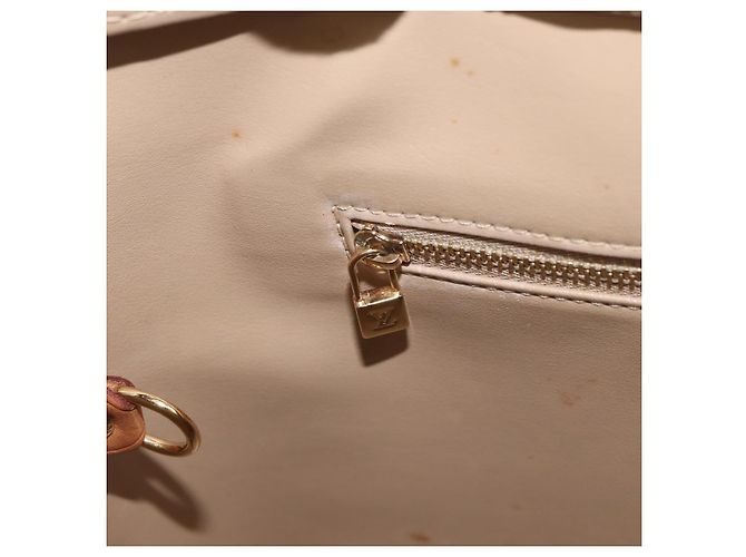 LOUIS VUITTON Handtasche Monogram Vernis Houston Beige M91004 LV Auth YKZ943 - Ansicht 23