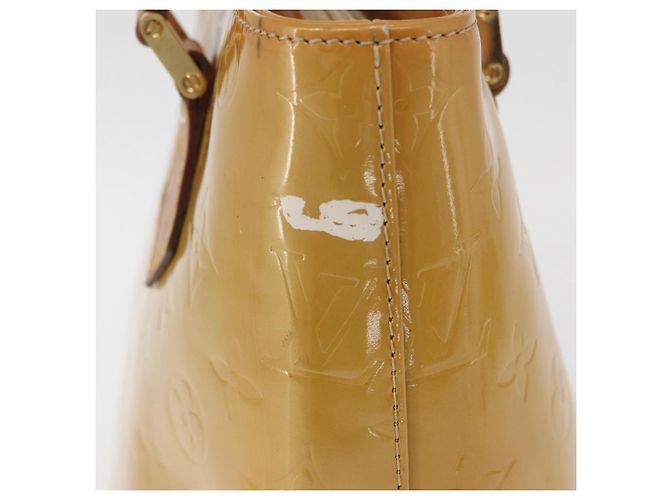 LOUIS VUITTON Handtasche Monogram Vernis Houston Beige M91004 LV Auth YKZ943 - Ansicht 5