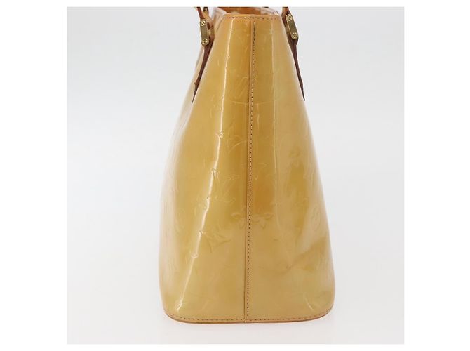 LOUIS VUITTON Handtasche Monogram Vernis Houston Beige M91004 LV Auth YKZ943 - Ansicht 6
