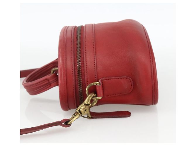 Borsa a Mano in Pelle Coach 2 in 1 Rossa Oro Auth YKZ1034 Rosso D'oro - vista 4