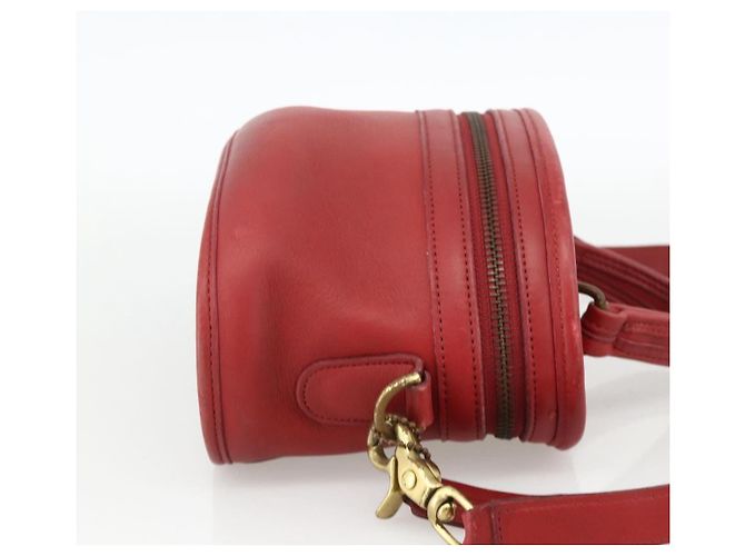 Borsa a Mano in Pelle Coach 2 in 1 Rossa Oro Auth YKZ1034 Rosso D'oro - vista 5