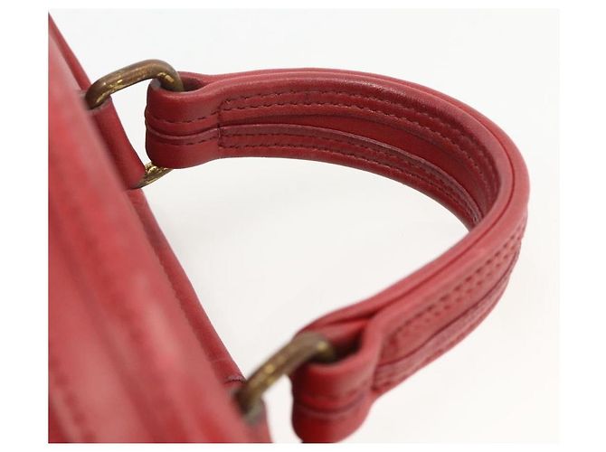 Borsa a Mano in Pelle Coach 2 in 1 Rossa Oro Auth YKZ1034 Rosso D'oro - vista 8