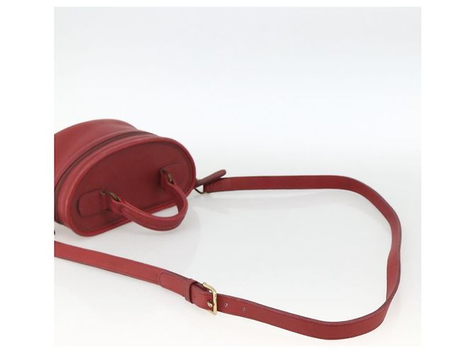 Borsa a Mano in Pelle Coach 2 in 1 Rossa Oro Auth YKZ1034 Rosso D'oro - vista 9