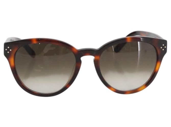 Salvatore Ferragamo Chloe Sunglasses plastic 2 Set Brown Auth BA12033 - view 2