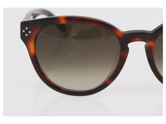 Salvatore Ferragamo Chloe Sunglasses plastic 2 Set Brown Auth BA12033 - view 4