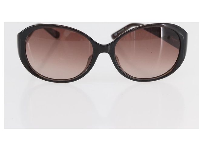 Salvatore Ferragamo Chloe Sunglasses plastic 2 Set Brown Auth BA12033 - view 9
