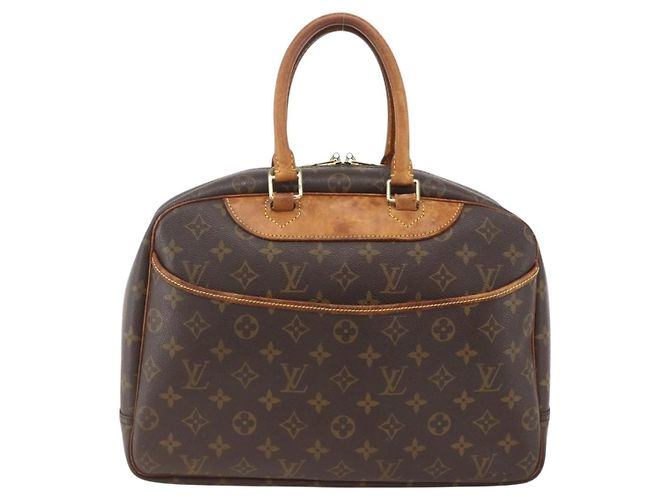 LOUIS VUITTON Borsa a Mano Monogram Deauville M47270 LV Auth hk3633 Monogramma - vista 13