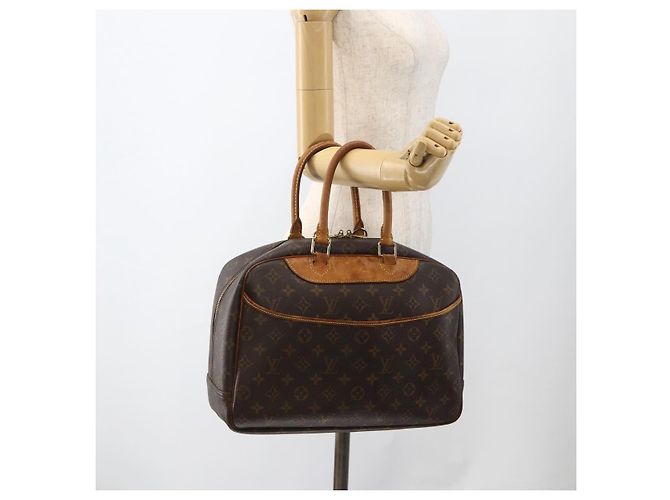 LOUIS VUITTON Borsa a Mano Monogram Deauville M47270 LV Auth hk3633 Monogramma - vista 22