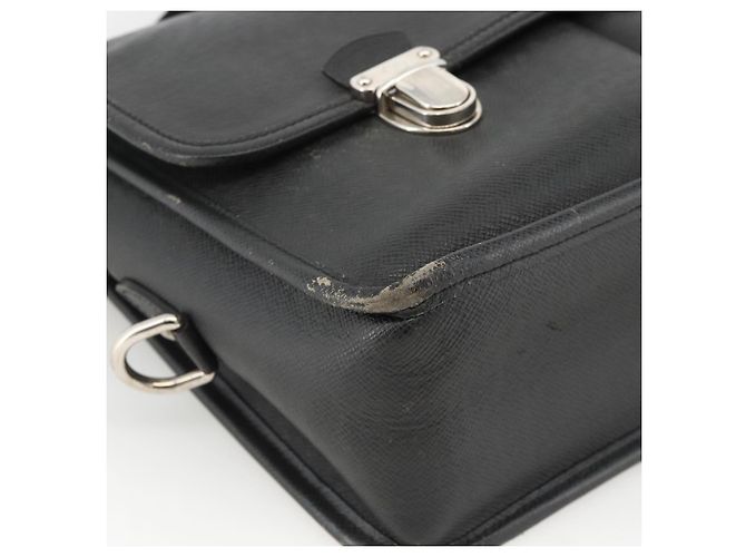 LOUIS VUITTON Borsa a Spalla Taiga Alexei Ardoise M32472 LV Auth BAZ083 Grigio - vista 14