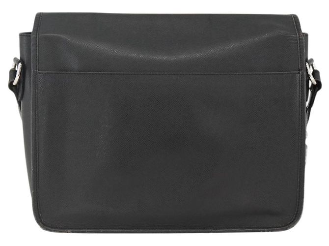 LOUIS VUITTON Borsa a Spalla Taiga Alexei Ardoise M32472 LV Auth BAZ083 Grigio - vista 2