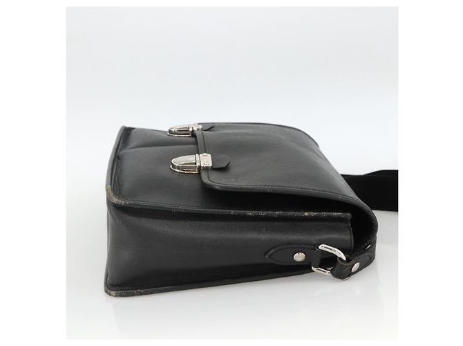 LOUIS VUITTON Borsa a Spalla Taiga Alexei Ardoise M32472 LV Auth BAZ083 Grigio - vista 4