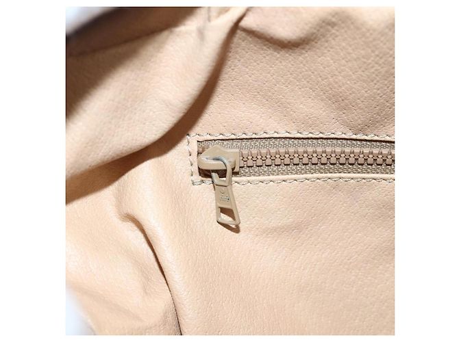 Céline Borsa a Spalla in Tela Macadam CELINE in Pelle PVC Marrone Oro Auth INZ013 D'oro - vista 19