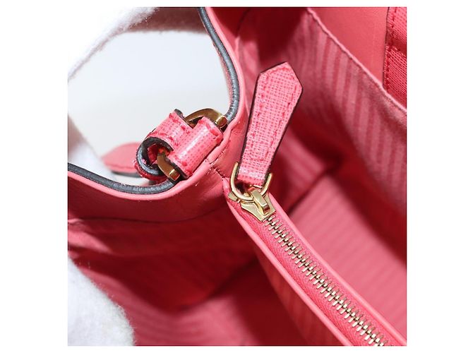 Borsa a Mano FENDI 2JOURS in Pelle 2 in 1 Rosa Oro Auth gh2010 D'oro - vista 22