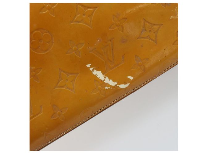 LOUIS VUITTON Handtasche Monogram Vernis Houston Beige M91004 LV Auth YKZ456 - Ansicht 10