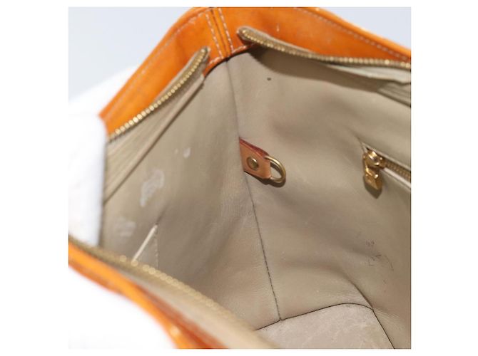 LOUIS VUITTON Handtasche Monogram Vernis Houston Beige M91004 LV Auth YKZ456 - Ansicht 22