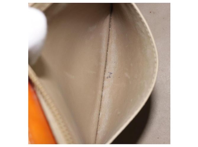 LOUIS VUITTON Handtasche Monogram Vernis Houston Beige M91004 LV Auth YKZ456 - Ansicht 25