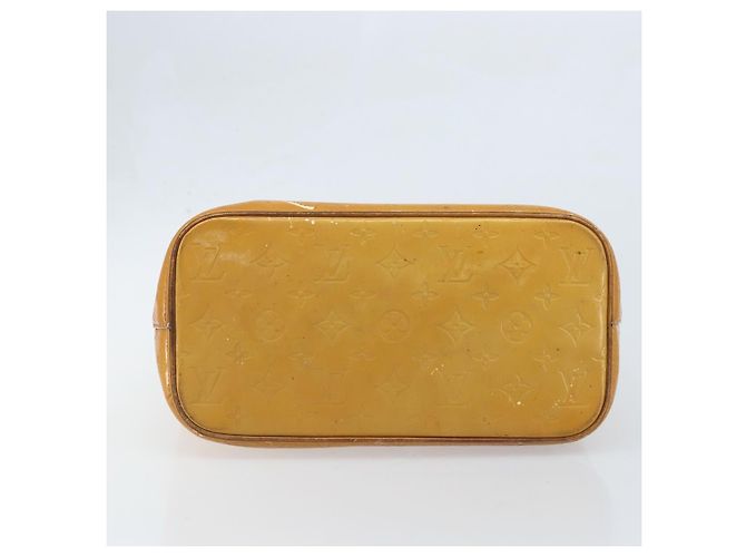 LOUIS VUITTON Handtasche Monogram Vernis Houston Beige M91004 LV Auth YKZ456 - Ansicht 5