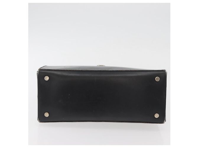 Céline Borsa a mano CELINE in pelle nera e oro Auth BAZ496 Nero D'oro - vista 11