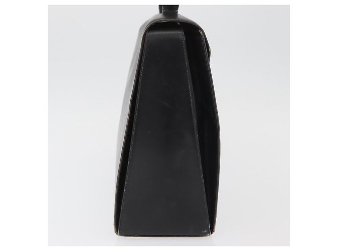 Céline Borsa a mano CELINE in pelle nera e oro Auth BAZ496 Nero D'oro - vista 5