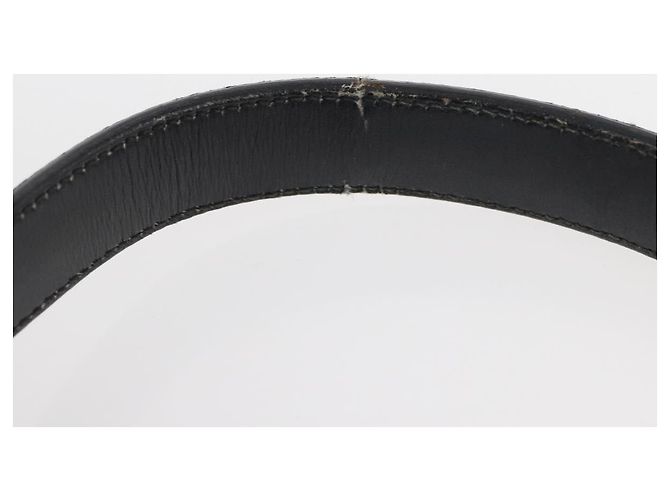 Céline Borsa a mano CELINE in pelle nera e oro Auth BAZ496 Nero D'oro - vista 9