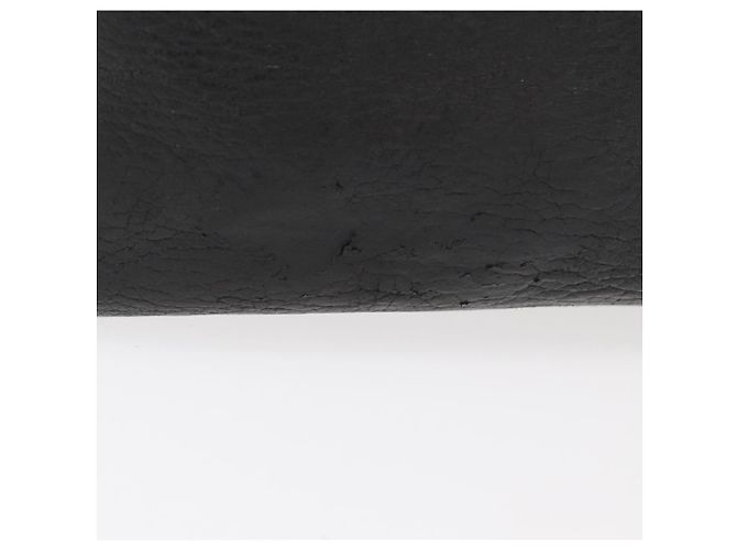 Borsa a Mano Miu Miu in Pelle Nera e Oro Auth bs34362 Nero D'oro - vista 3