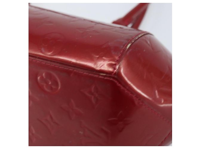 LOUIS VUITTON Borsa Sherwood PM Monogram Vernis Pomme D'amour M91494 Auth YKZ290 Rosso - vista 15