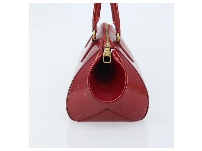 LOUIS VUITTON Borsa Sherwood PM Monogram Vernis Pomme D'amour M91494 Auth YKZ290 Rosso - vista 3