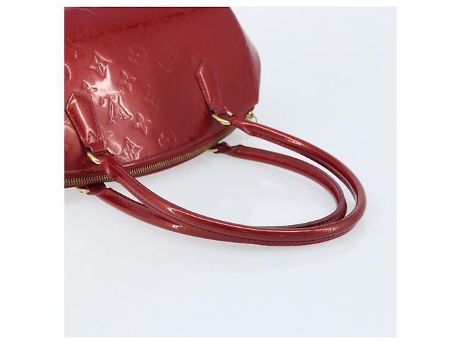 LOUIS VUITTON Borsa Sherwood PM Monogram Vernis Pomme D'amour M91494 Auth YKZ290 Rosso - vista 7