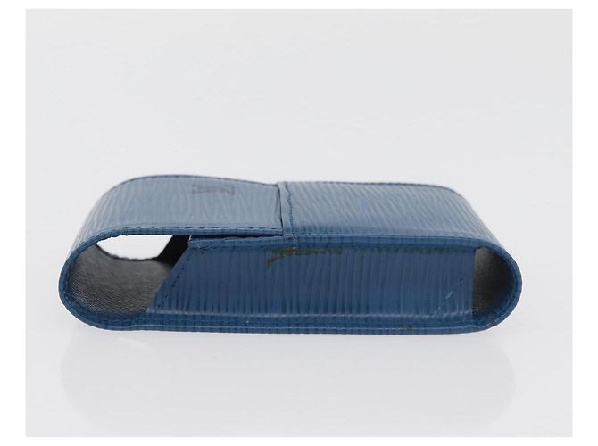 Estojo para cigarros Epi Louis Vuitton Azul LV Auth YKZ925A - vista 4