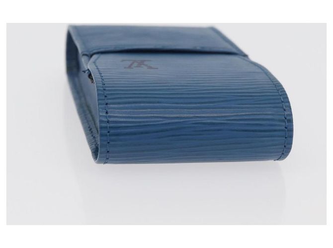 Estojo para cigarros Epi Louis Vuitton Azul LV Auth YKZ925A - vista 5
