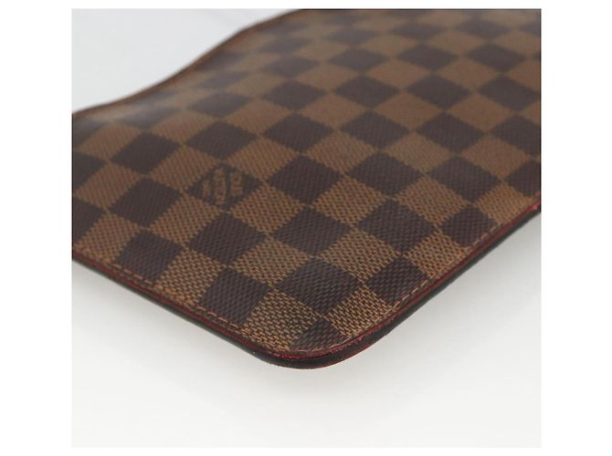 LOUIS VUITTON Bolsa Neverfull MM Damier Ebene Auth YKZ1628A - vista 16