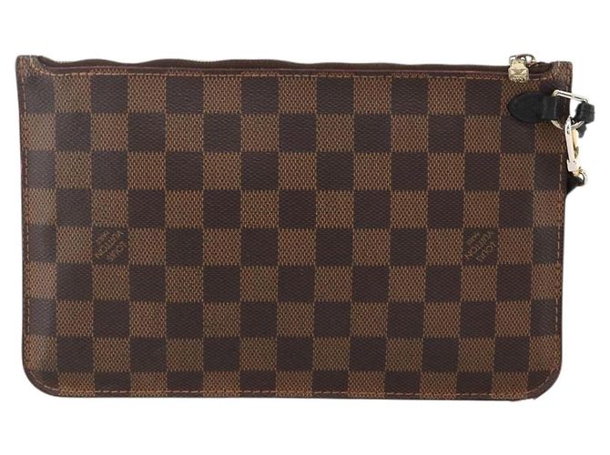 LOUIS VUITTON Bolsa Neverfull MM Damier Ebene Auth YKZ1628A - vista 2