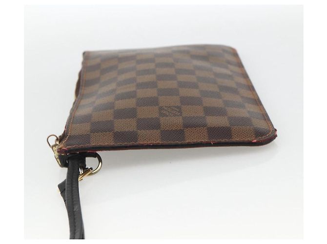 LOUIS VUITTON Bolsa Neverfull MM Damier Ebene Auth YKZ1628A - vista 3