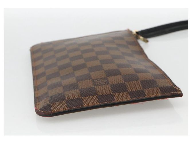 LOUIS VUITTON Bolsa Neverfull MM Damier Ebene Auth YKZ1628A - vista 4