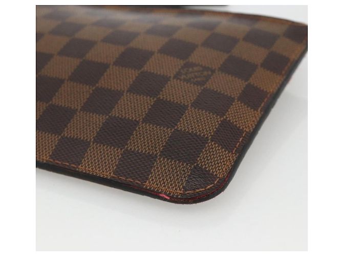 LOUIS VUITTON Bolsa Neverfull MM Damier Ebene Auth YKZ1628A - vista 9