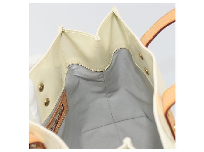 LOUIS VUITTON Borsa a Mano Monogram Vernis Reade PM Perle M91336 LV Auth 172337 - vista 19