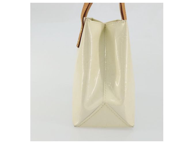 LOUIS VUITTON Borsa a Mano Monogram Vernis Reade PM Perle M91336 LV Auth 172337 - vista 3