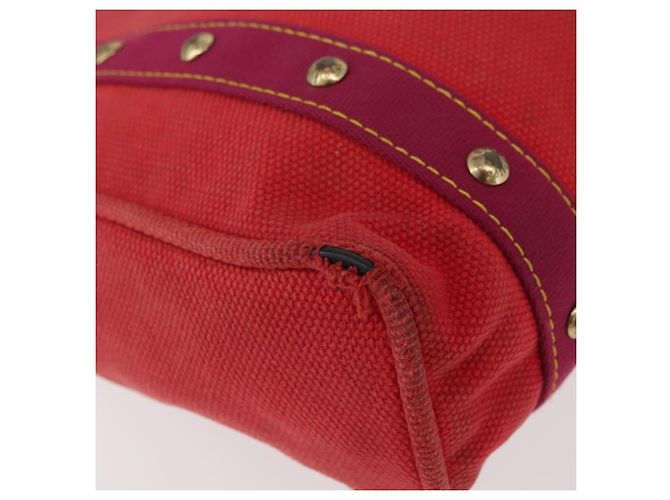 LOUIS VUITTON Antigua Cabas MM Borsa Tote Rossa M40034 LV Auth BA12006 Rosso - vista 15
