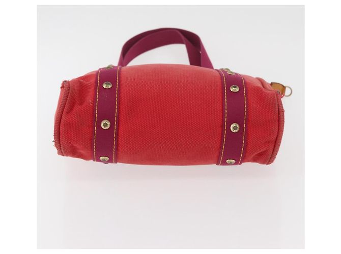 LOUIS VUITTON Antigua Cabas MM Borsa Tote Rossa M40034 LV Auth BA12006 Rosso - vista 5