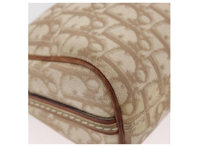 Borsa a spalla Christian Dior Trotter Romantic in PVC beige argento Auth BAZ781 - vista 10