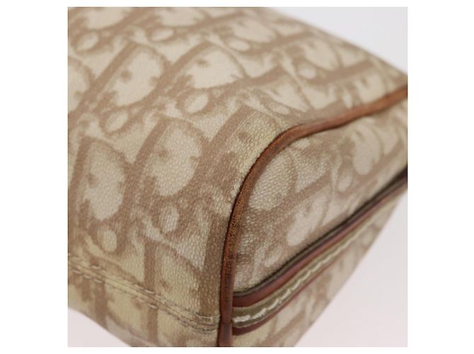 Borsa a spalla Christian Dior Trotter Romantic in PVC beige argento Auth BAZ781 - vista 11