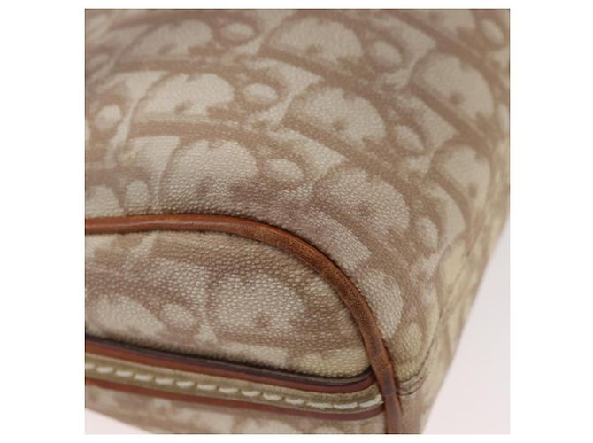 Borsa a spalla Christian Dior Trotter Romantic in PVC beige argento Auth BAZ781 - vista 12