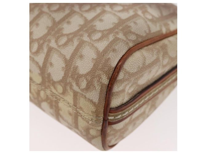 Borsa a spalla Christian Dior Trotter Romantic in PVC beige argento Auth BAZ781 - vista 13