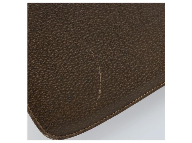 Gucci Borsa a Spalla in Pelle Grigia Oro Auth YKZ007 Marrone D'oro - vista 14