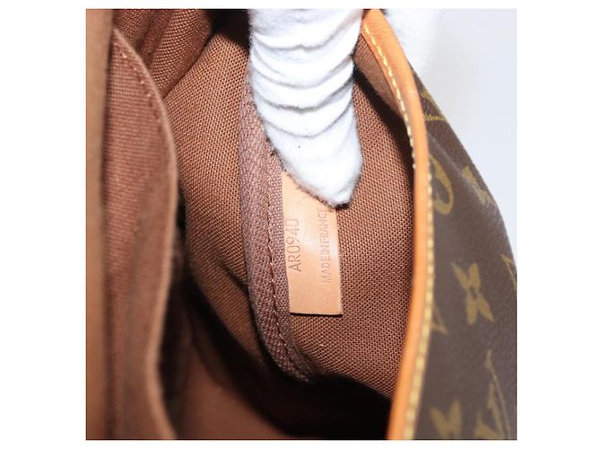 LOUIS VUITTON Sac à épaule Monogram Saumur 35 M42254 LV Auth ka3718 Monogramme - vue 12