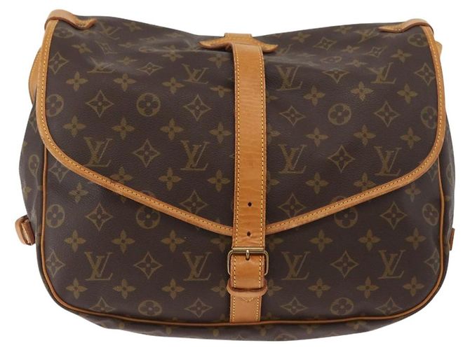 LOUIS VUITTON Sac à épaule Monogram Saumur 35 M42254 LV Auth ka3718 Monogramme - vue 13